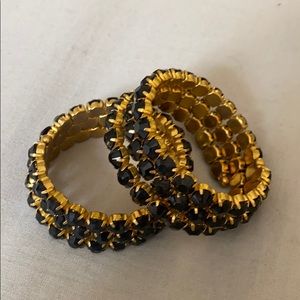 Laila Rowe coil bracelets
